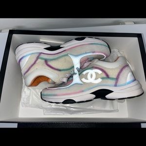 Chanel Sneakers white/multicolor size 37.5